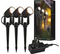 CONNECT TO SHINE Kit de d marrage Iris avec lot de 3 lampes LED d'all e, IP65