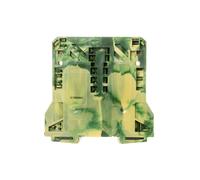 Connecteur 2 fils 50mm2 jaune vert 285-157