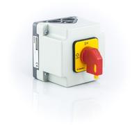 Connecteur à cames 0-1 3P 16A IP65 dans boitier ML016.3-RG3/OB