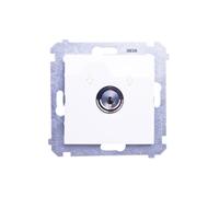 Kontakt-Simon DWZK.01/11 Interrupteur électrique Blanc - Accessoire Couteau électrique (Blanc, en Plastique, IP20, 230 V, 5 A, 75 mm)