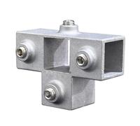 Connecteur adaptateur de Tube carré polyvalent en alliage d ' aluminium pour diverses utilisations, fixation de connexion facile à installer