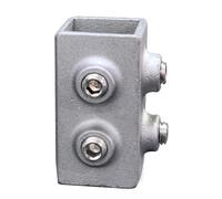 Connecteur adaptateur de Tube carré polyvalent en alliage d ' aluminium pour diverses utilisations, fixation de connexion facile à installer