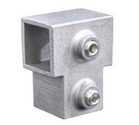 Connecteur adaptateur de Tube carré polyvalent en alliage d ' aluminium pour diverses utilisations, fixation de connexion facile à installer