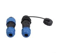 Connecteur aéronautique étanche IP68 SD13, connecteur fileté femelle 2-7 broches, PA66 cuivre plaqué or pour éclairage LED industriel (4 broches)