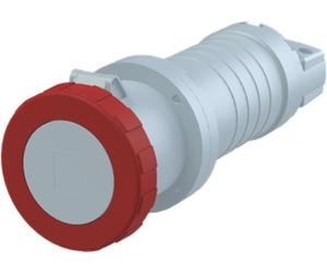 Connecteur Amphenol 125 ampères CEE 5 pôles (3P+N+PE) femelle, codage 6h rouge 200/346V à 240/415V