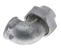 Connecteur Angulaire À 90Degrés Rp1 1/2'' Femelle En Fonte À Joint Plat Centellen 25bar (351,25psi)