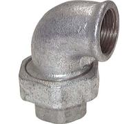 Connecteur Angulaire À 90Degrés Rp2 1/2'' Femelle En Fonte À Joint Plat Centellen 25bar (351,25psi)