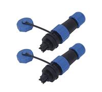 Connecteur Avionique LP13 sans Soudure, Prise Étanche IP68, Type Écrou Arrière, 2 Broches, 5 A 380 V, pour Équipements Électroniques, Alarmes et Machines Programmables