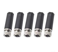 Connecteur circulaire femelle M8 IP67 étanche à 3 broches Prise aéronautique 4 broches Coupleur industriel PA66 Boîtier ignifuge Type à vis Borne de fil pour caméra de vidéosurveillance (4 cœurs)