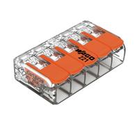 Connecteur compact WAGO pour 5 fils, lot de 25