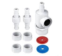 Connecteur compatible pour Polaris pour nettoyeur de piscine Zodiac 280 180 D20 Tuyau pivotant D15 écrou de tuyau d'alimentation