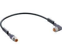 Connecteur confectionné pour capteurs/actionneurs Belden RST 4-RKWT 4-225/2M 43776-1 M12 mâle, droit, femelle, coudé 2.00 m Nombre de pôles: 4 1 pc(s)