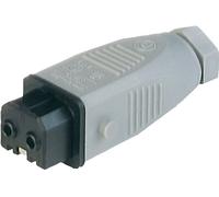 Connecteur dalimentation série (connecteur réseau) STAK Hirschmann STAK 2 930621106-1 femelle, droit Nombre total de pôles: 2 + PE 16 A gris 1 pc(s)