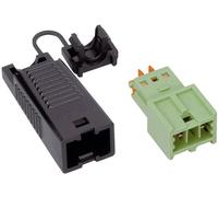Connecteur dalimentation série (connecteur réseau) WINSTA KNX WAGO 893-1012 mâle, droit Nombre total de pôles: 2 3 A vert 1 pc(s) Piece