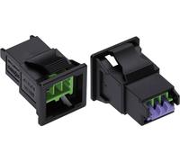 Connecteur dalimentation série (connecteur réseau) WINSTA KNX WAGO 893-2012 mâle, droit Nombre total de pôles: 2 3 A vert 1 pc(s) Piece