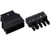 Connecteur d'alimentation série (connecteur réseau) WINSTA MIDI WAGO 770-105/L010-165 femelle, droit Nombre total de pôles: 4