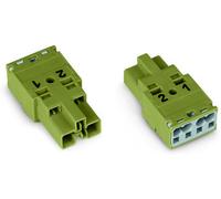 Connecteur d'alimentation série (connecteur réseau) WINSTA MIDI WAGO 770-1112 mâle, droit Nombre total de pôles: 2 25 A bleu 100