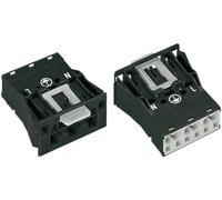 Connecteur d'alimentation série (connecteur réseau) WINSTA MIDI WAGO 770-713 mâle, droit Nombre total de pôles: 2 + PE 25 A noir