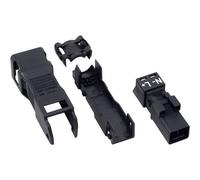 Connecteur d'alimentation WAGO WINSTA MINI Série WINSTA MINI mâle, droit Nbr total de pôles: 2 16 A noir 1 pc(s)