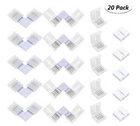 Connecteur de bande LED - SMD 5050 - Couleur unique - Étanche/non étanche - Pour bande 10 mm 10x4 broches