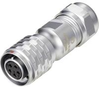Connecteur de câble circulaire femelle, droit Ø 12 5 pôles 180 V/AC 5 A IP67 Push-Pull Weipu SF1210/S5 II