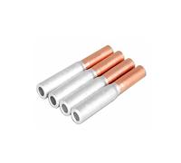Connecteur de câble de Terminal à sertir bimétallique, 5 pièces, manchon d'épissure, virole de cosse, Tube de Compression en cuivre et aluminium CU-AL série GTL(16mm²)