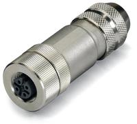 Connecteur de câble pour capteur/actionneur configurable femelle droit M12 Contenu: 1 pc(s) WAGO