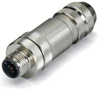 Connecteur de câble pour capteur/actionneur configurable mâle droit M12 Contenu: 1 pc(s) WAGO