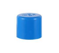 Connecteur de capuchon de tuyau en PVC, diamètre intérieur 20/25/32mm, Joint de bouchon d'extrémité en plastique, décoration de la maison(Bleu,20mm)