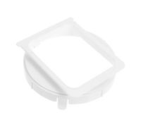 Connecteur de Conduit de Climatisation Portable en Plastique Blanc | Interface de Conduit Évacuation de Climatisation, Raccords de Conduits Ajustables et Lavables, Fête Estivale