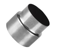 Connecteur de conduit de réducteur de tuyau de poêle de cheminée, adaptateur de revêtement en acier inoxydable,(8cm~6cm)