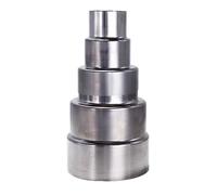 Connecteur de conduit de réducteur de tuyau de poêle en acier inoxydable | Plusieurs tailles for le raccordement du tuyau de cheminée et de l'évent de cheminée(11cm~5cm)