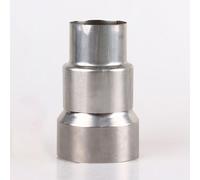Connecteur de conduit de réducteur de tuyau de poêle en acier inoxydable | Plusieurs tailles for le raccordement du tuyau de cheminée et de l'évent de cheminée(7cm~5cm)