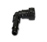 Connecteur de conduite de carburant à 90 degrés 12,61 mm | Raccord rapide PA12 pour tube de refroidissement de boîte de vitesses | Clip de verrouillage sécurisé pour tuyau de carburant de voiture et