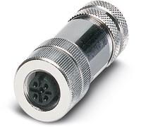 Connecteur de données pour capteurs/actionneurs Phoenix Contact SACC-M12FS-5PL SH DN 1424672 M12 femelle, droit Nombre de pôles
