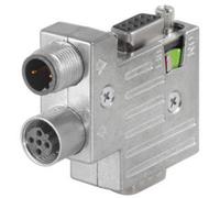 Connecteur de données pour capteurs/actionneurs Weidmüller PB-DP SUB-D M12 TERM PS 1140640000 1 pc(s)