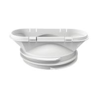 Connecteur de Fenêtre pour Climatiseur Portable Compatible avec Tuyaux de 5,9 pouces/5 pouces ABS Connecteur de Port d'Échappement
