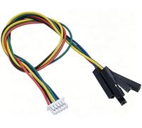 Connecteur de fil électronique MX1.25 à ligne Dupont wire-2P/3P/4P/5P/6 broches à 2.54MM, câble de couleur mâle/femelle, 10 pièces