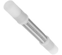 Connecteur de Mât de Parasol à Ressort Multidirectionnel Blanc 1 Pièce | Acier, Rotation 360°, Connexion Stable et Usage Polyvalent, Diamètre de Mât 19mm pour Pêche et Pique-niques