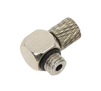 Connecteur De Mini Tuyau Pneumatique, Filetage Mâle M3 M4 M5 M6, Tube À Air 3mm 4mm 6mm OD, Vis Travers Un Joint Raccord Rapide, 5 Pièces(PL,OD Hose 3mm-M5)
