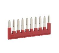 Connecteur de pont enfichable FBS10-5 for borniers ST-2.5, 10 pièces | Bande de pont centrale for borniers sur rail DIN compatibles
