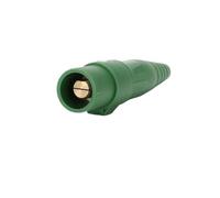 Connecteur de prise courant IP44 monoconducteur 400 A for éclairage scène, boîtier en silicone, verrouillage à came