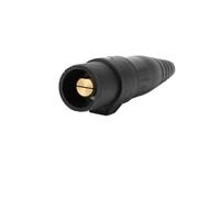 Connecteur de prise courant IP44 monoconducteur 400 A for éclairage scène, boîtier en silicone, verrouillage à came