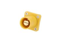 Connecteur de prise courant IP44 monoconducteur 400 A for éclairage scène, boîtier en silicone, verrouillage à came