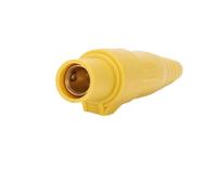 Connecteur de prise courant IP44 monoconducteur 400 A for éclairage scène, boîtier en silicone, verrouillage à came