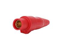 Connecteur de prise courant IP44 monoconducteur 400 A for éclairage scène, boîtier en silicone, verrouillage à came