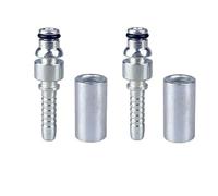 Connecteur de raccord de tuyau de lavage à haute pression, adaptateur de connecteur de réparation de pointe de tuyau for Karcher K, raccord de bouchon de tuyau avec manchon 2 pièces (Color : 2 pcs C