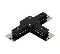 Connecteur de rail TB T CONNECTOR en matière synthétique noir 126x78x20mm