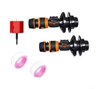 Connecteur de réservoir en PVC de 1,9 cm avec mamelon en caoutchouc, raccord à connexion rapide, transfert efficace de fluide dans les environnements agricoles (ensemble seau + ouvre-trou)