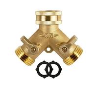 Connecteur de robinet en laiton, adaptateur rapide 3/4 ", raccord de tuyau d'arrosage